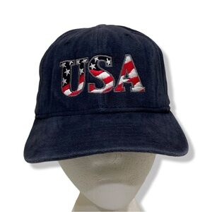 Vintage 90s New Era Team USA SnapBack Hat